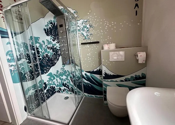 Backstage, Stylische Mit Whirlpool Lägenhet Dahlem (Euskirchen)